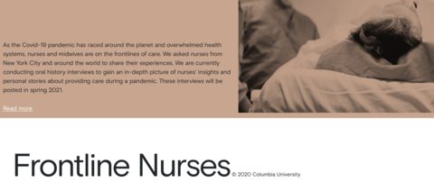 Frontline nurses